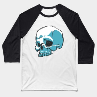 skull sketch Baseball T-Shirt